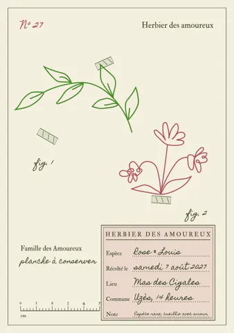 Faire-part L’Herbier