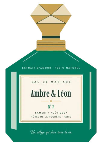 Faire-part Le Parfum