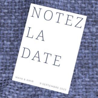 Notez la date