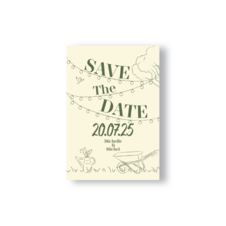 Save the Date – Collection Champêtre