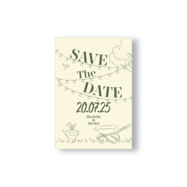 Save the Date – Collection Champêtre
