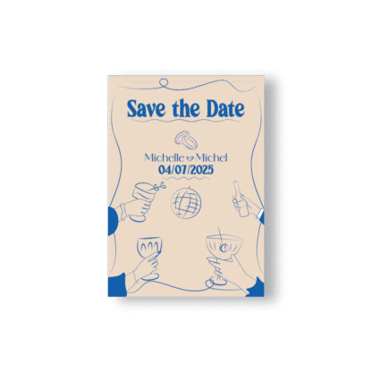 Save the Date - Collection Dolce Vita - Version Illustrée