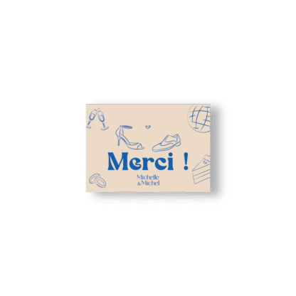 Remerciement Dolce Vita – M. & Mme