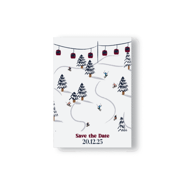 Save the Date – Collection Hiver Sapin