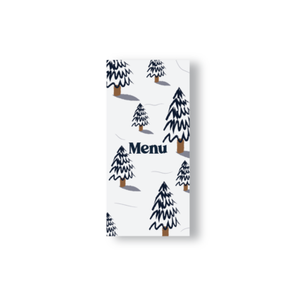 Menu – Collection Hiver Sapin