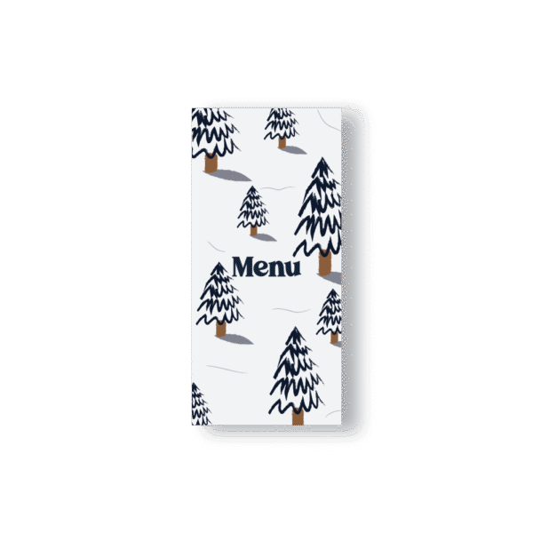 Menu – Collection Hiver Sapin