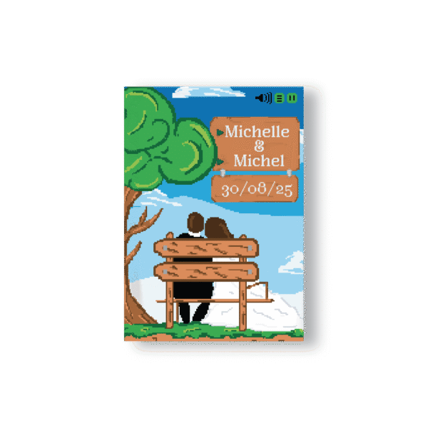 Faire-Part M. Mme – Collection Pixel