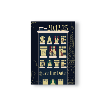 Save the Date – Collection Soirée Parisienne