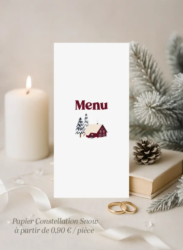 Menu – Collection Hiver Chalet