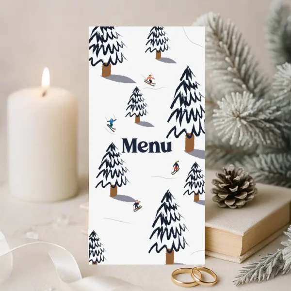 Menu – Collection Hiver Sapin