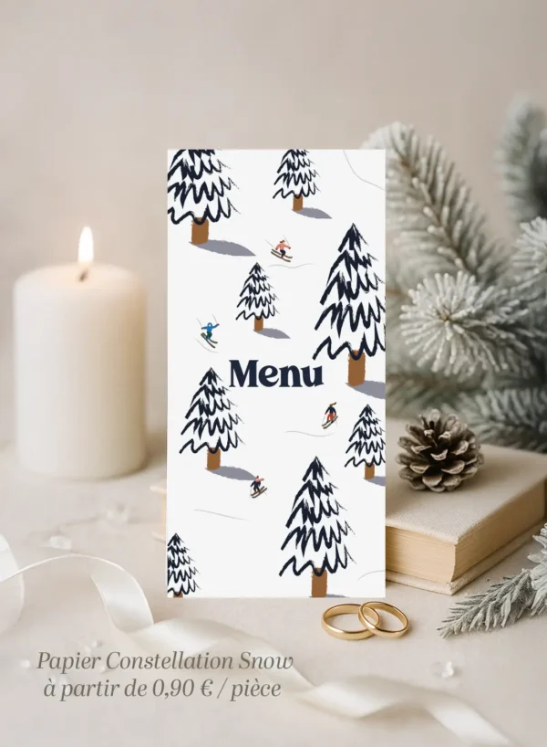 Menu – Collection Hiver Sapin