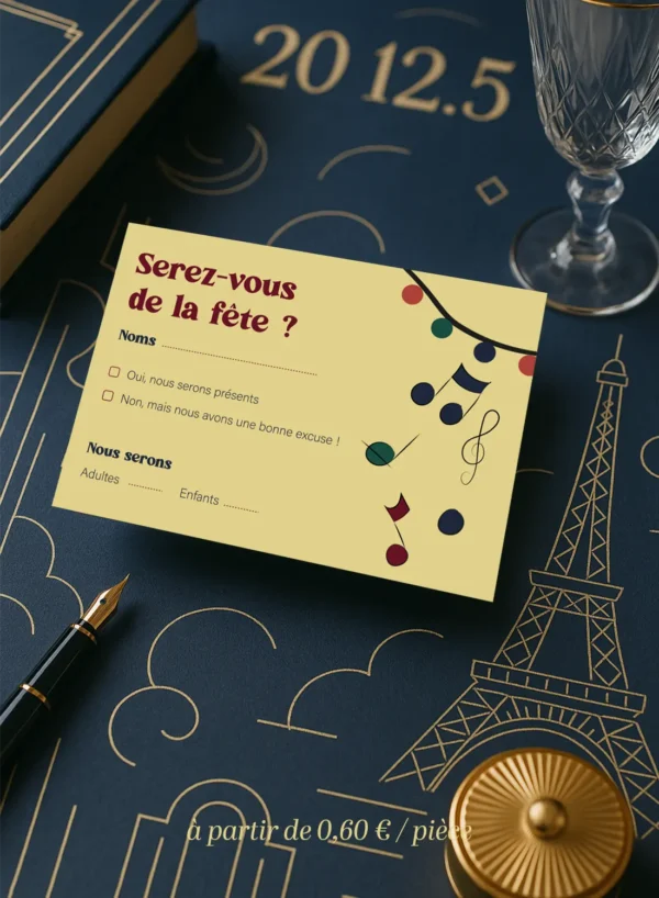 RSVP - Invitation Soirée Paris