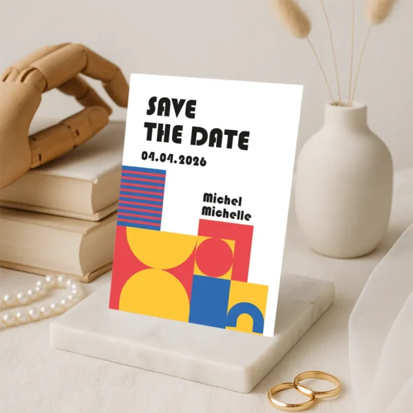 Save the Date – Collection Inspiration Bauhaus