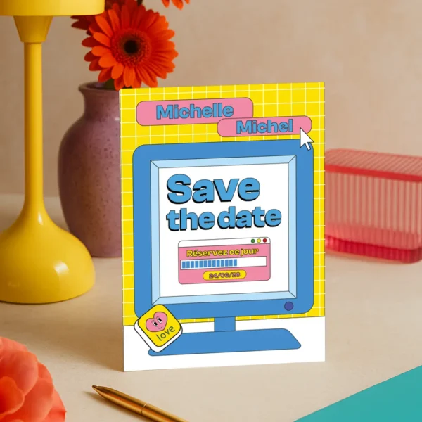 SaveTheDate - Collection Blog Retro
