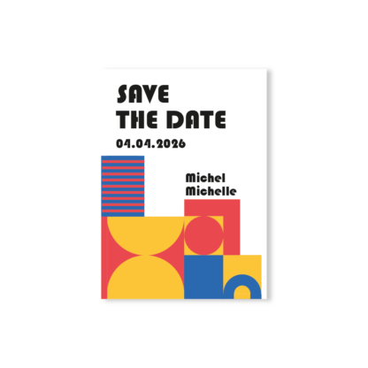 Save the Date – Collection Inspiration Bauhaus