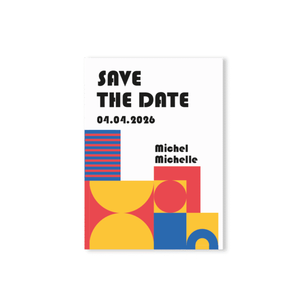 Save the Date – Collection Inspiration Bauhaus