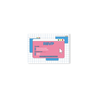 RSVP - Collection Blog Retro