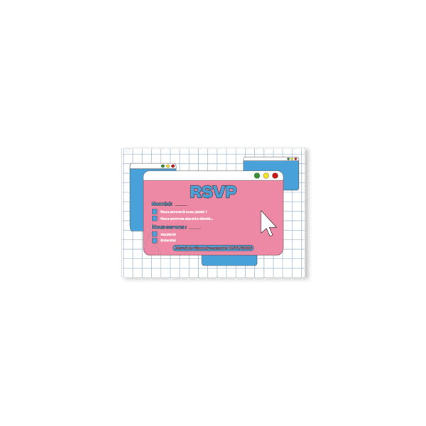 RSVP - Collection Blog Retro