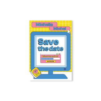 Save the Date - Collection Blog Retro