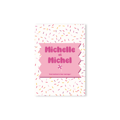 Faire-Part – Collection Bonbon
