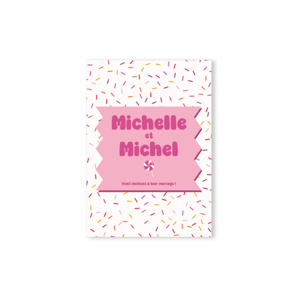 Faire-Part – Collection Bonbon