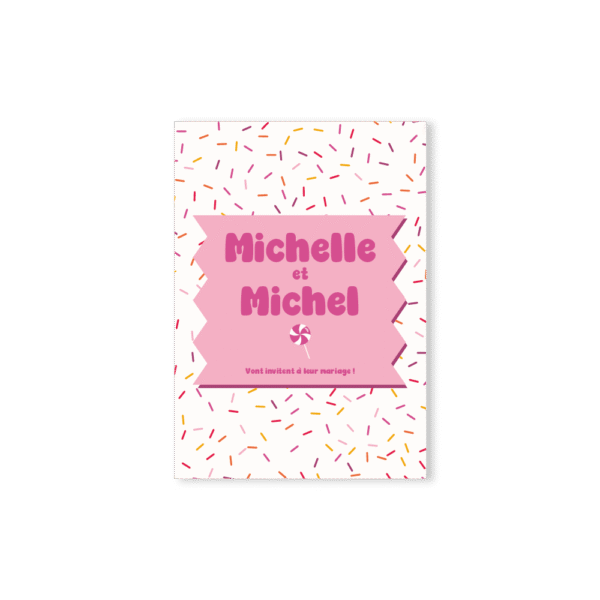 Faire-Part – Collection Bonbon