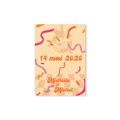 Save the Date – Collection Soirée Disco -