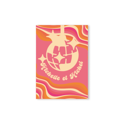 Faire-Part – Collection Disco "Dance"
