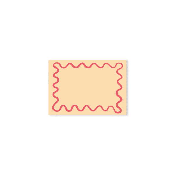 Carte de Remerciement – Collection Disco "Paillettes" Rose