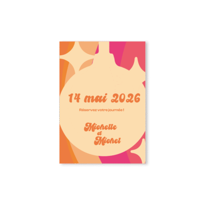 Save the Date – Collection Soirée Disco - "Paillettes"