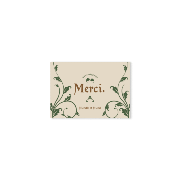 Carte de Remerciement – Collection Fantasy