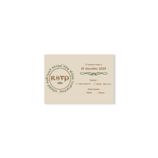 Carte RSVP – Collection Fantasy