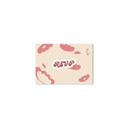 RSVP Coquelicot – Collection Fleur Rose nude & vieux rose