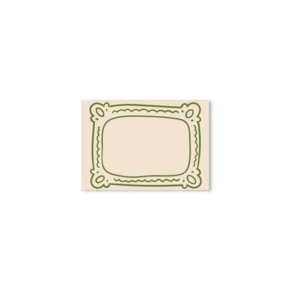 Carte de Remerciement Dahlia – Collection Fleur