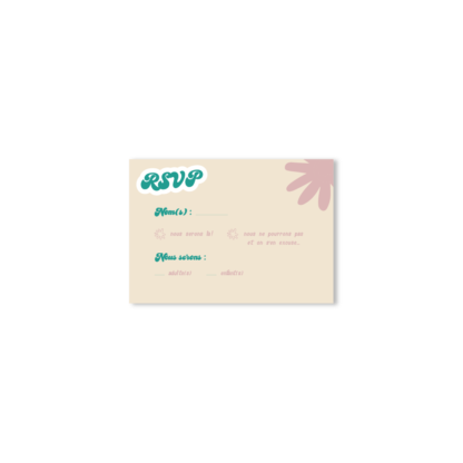 RSVP Échinacée – Collection Fleur