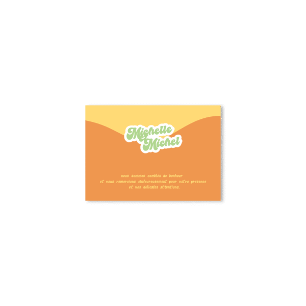Carte de Remerciement Pissenlit – Collection Fleur