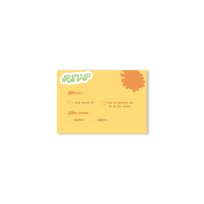 RSVP Pissenlit – Collection Fleur