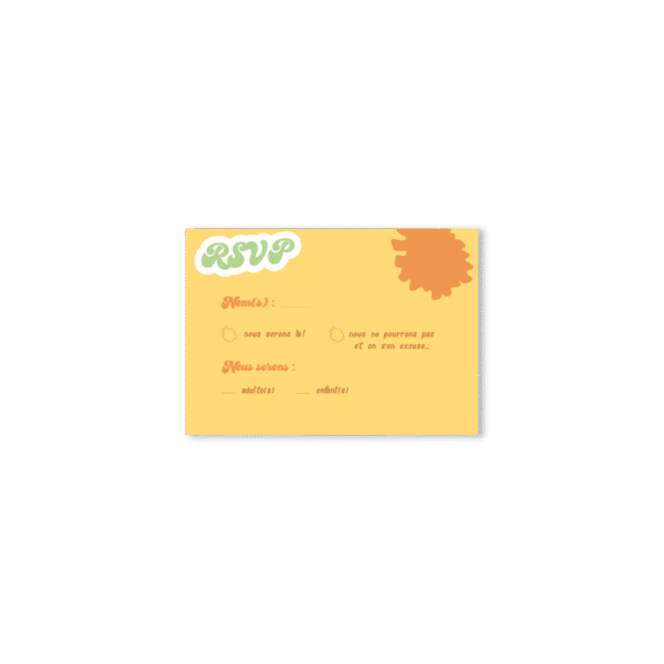 RSVP Pissenlit – Collection Fleur