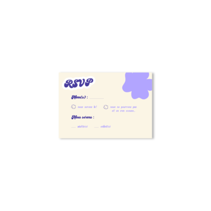 RSVP Violette – Collection Fleur