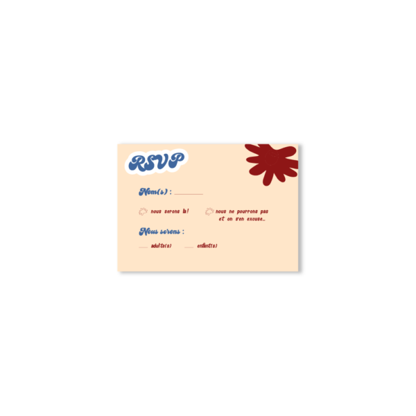 RSVP Anémone – Collection Fleur