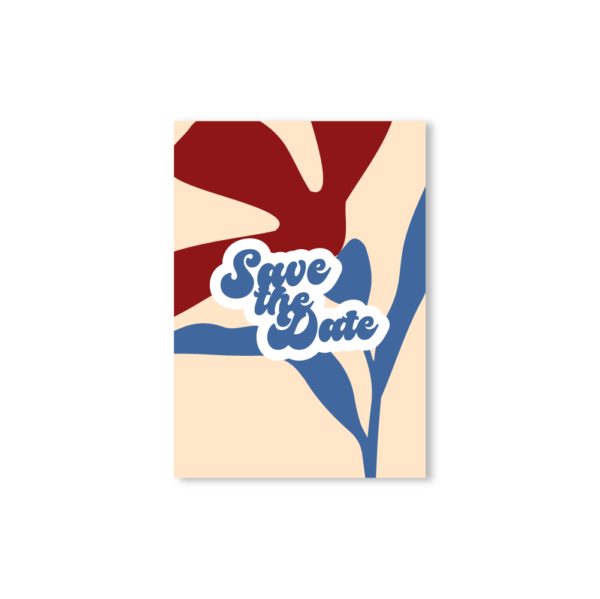 Save the Date Anémone Collection Fleur