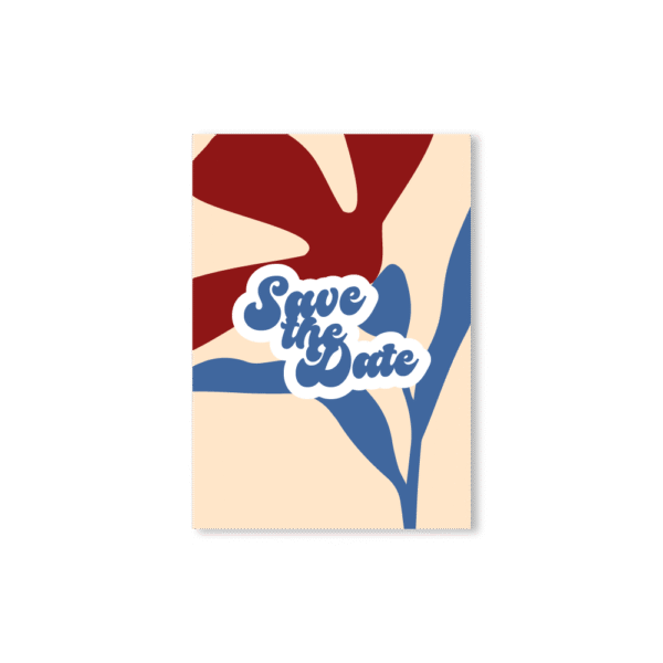 Save the Date Anémone Collection Fleur