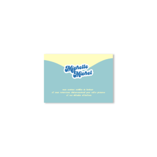 Carte de Remerciement Tropicale – Collection Fleur
