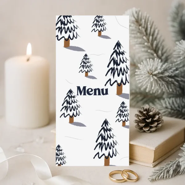 Menu – Collection Hiver Sapin