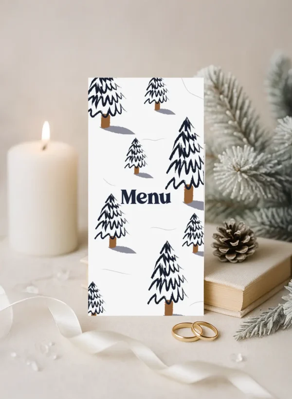 Menu – Collection Hiver Sapin