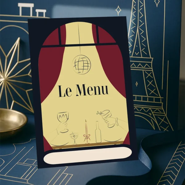 Collection Soirée Parisienne Menu