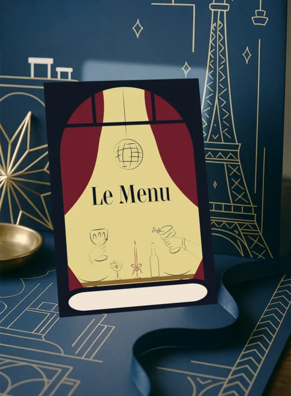 Collection Soirée Parisienne Menu