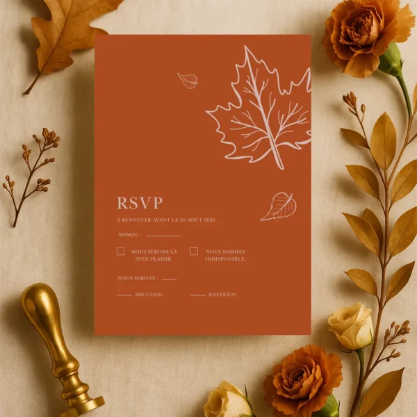 RSVP - Collection Automne Ambre Doux