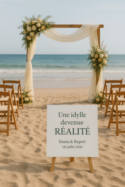 Panneau de Bienvenue Personnalisé – Image 3