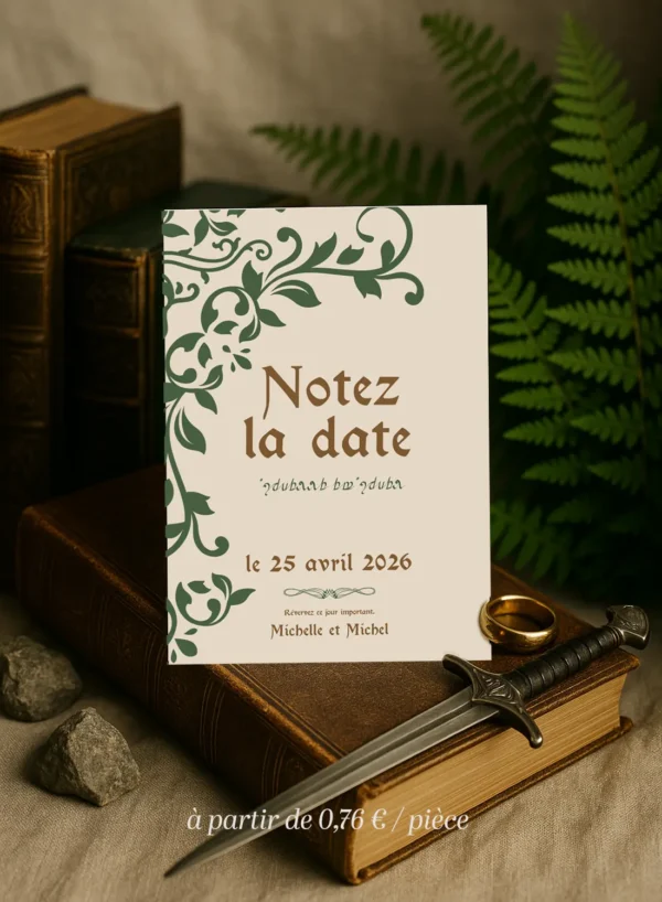 Notez la Date – Collection Fantasy